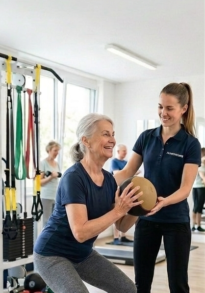 Physiotherapie: Warum Übungen oft wirksamer sind als Massage